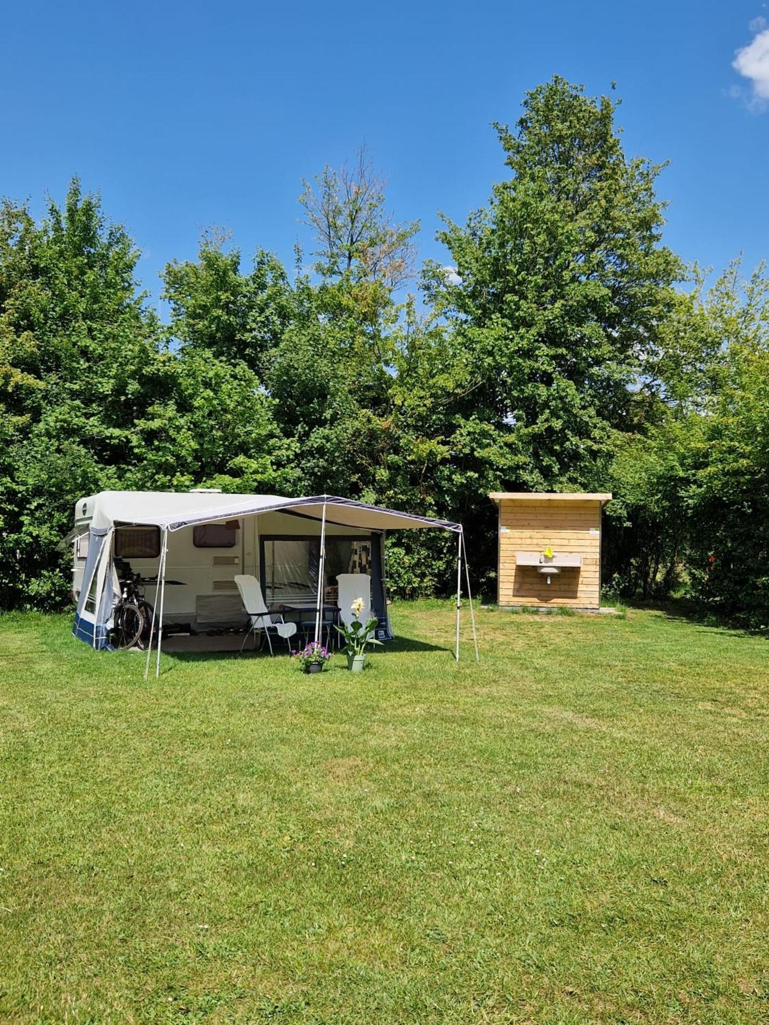 Camping Alkenhaer Appelscha Lege Kampeerplaats Met Prive Sanitair Exterior photo